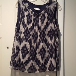 Christopher and Banks sleeveless top